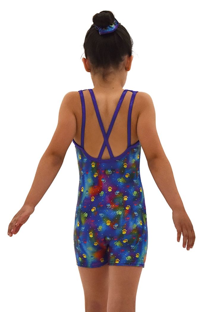 Mondor Printed Unitard - Girls
