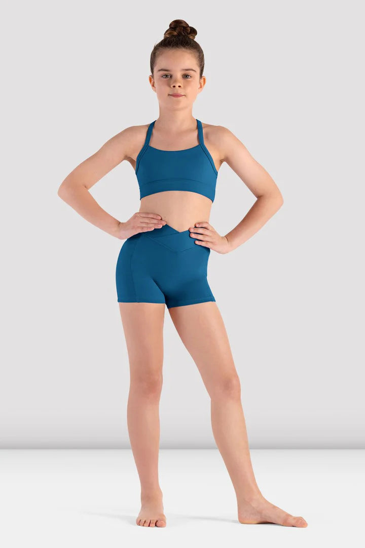 Bloch Nicolia V Front Shorts Girls