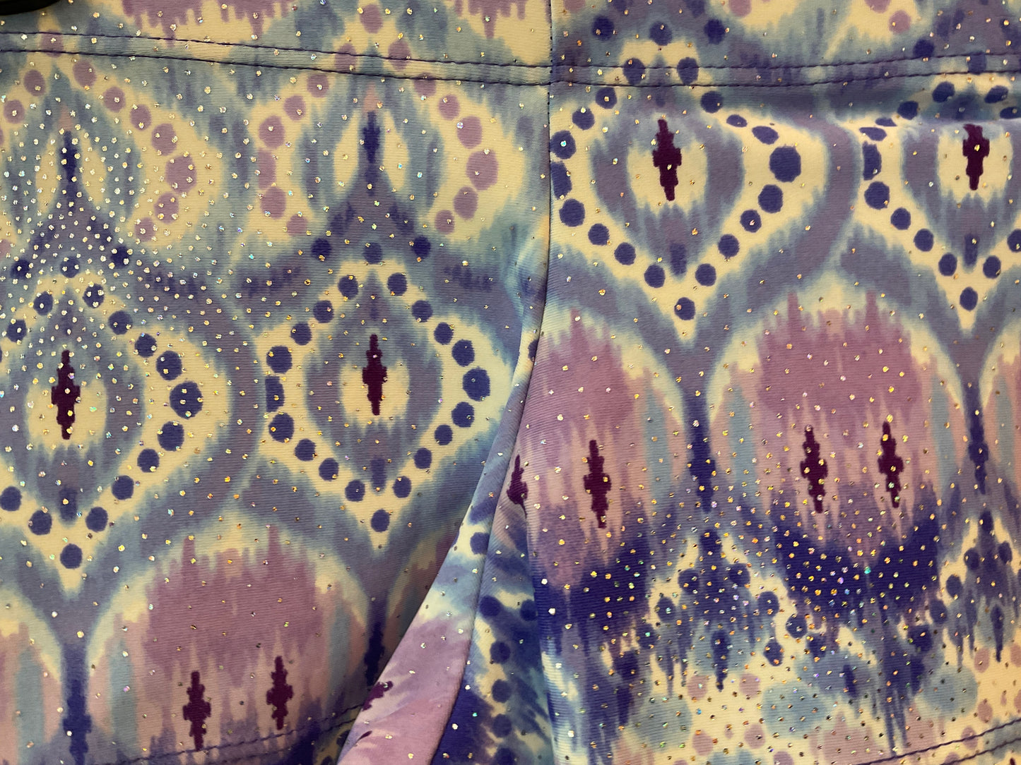 Mondor Printed Shorts (Metallic Fabric)