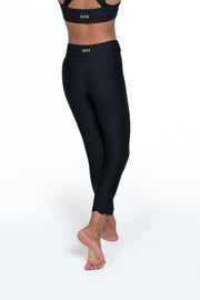 Bloch x Flo Active Jamie Scalloped Hem 7/8 Leggings - Childs