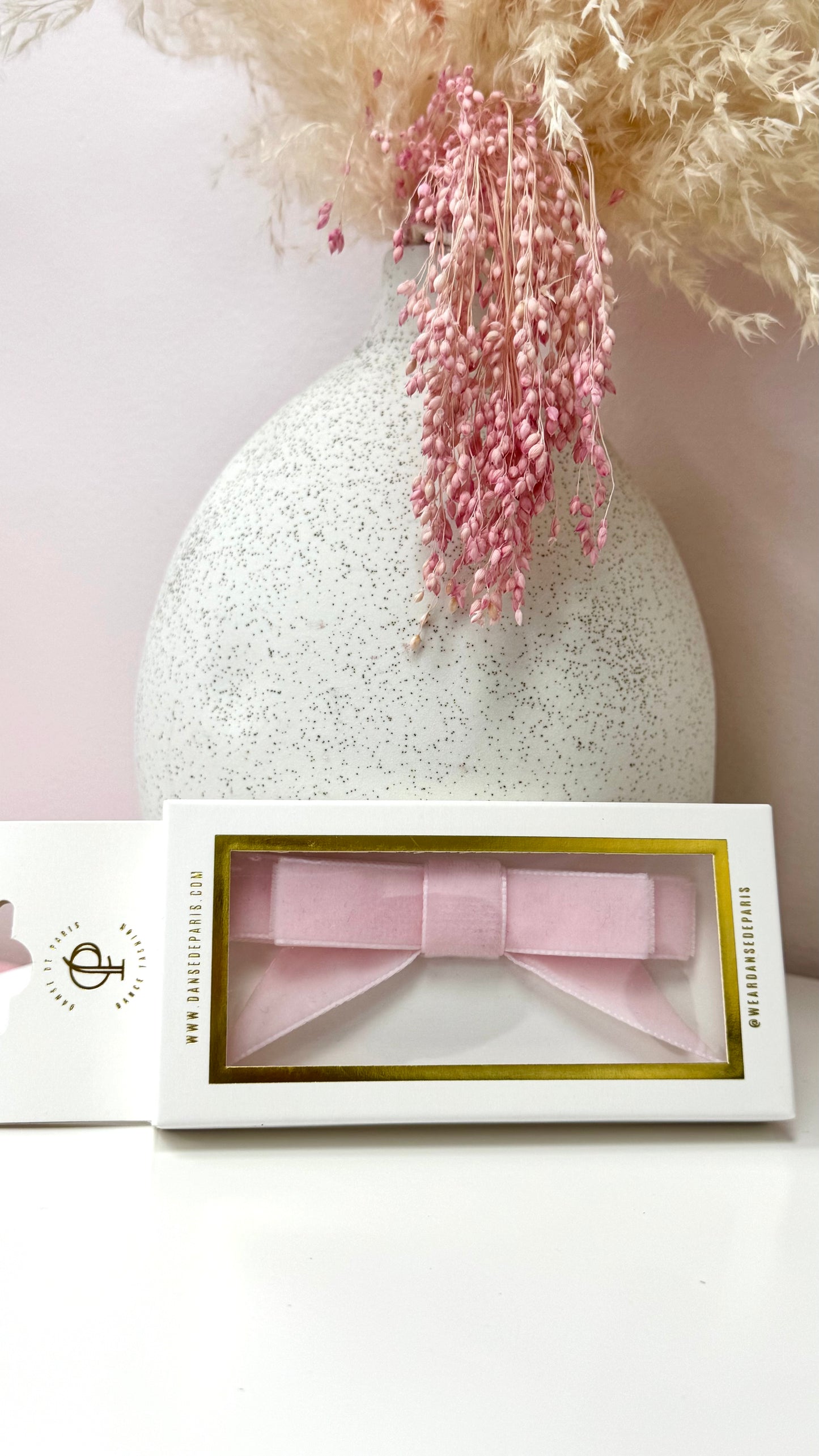 Danse De Paris Velvet Bow