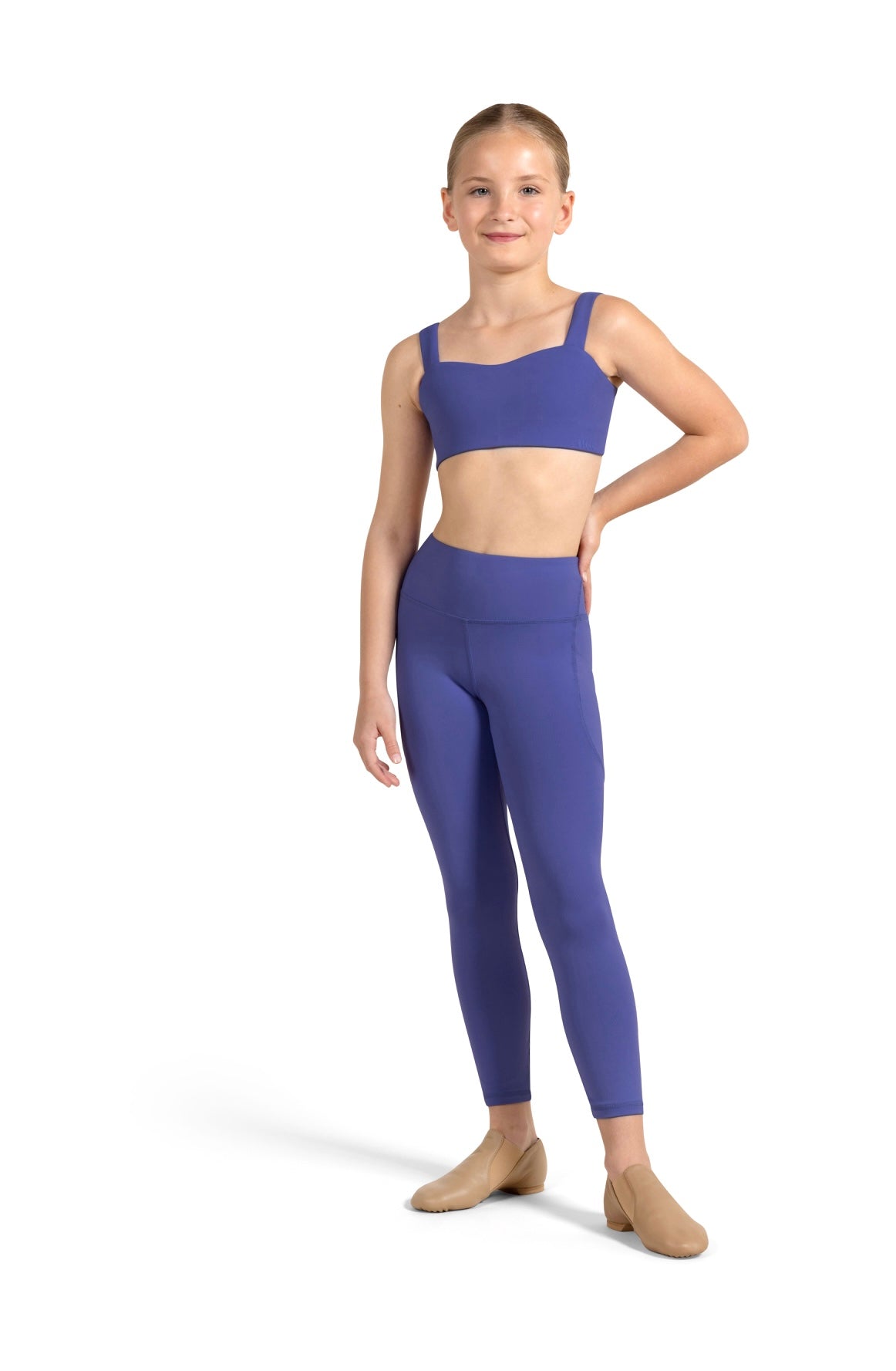 Bloch Fleur Panelled 7/8 Leggings