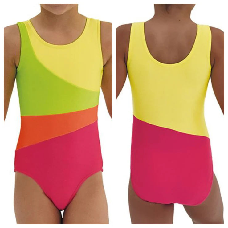 Mondor Sleeveless Gymnastics Leo - Girls