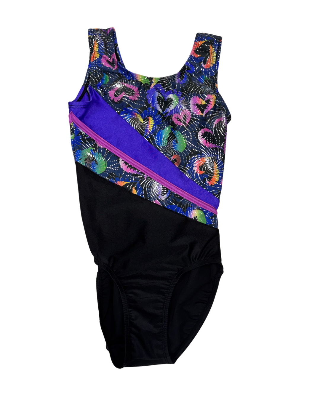 Mondor Wild Heart Gymnastic Leotard- Girl's