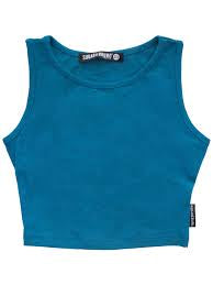 SUGAR AND BRUNO HIGH NECK CROP