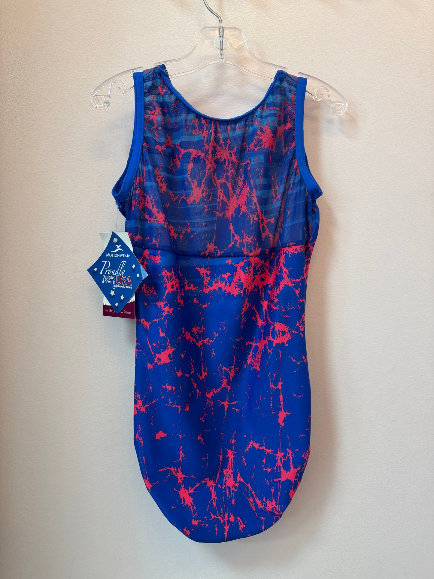 MOTIONWEAR SIGNATURE PINK AND BLUE LEO