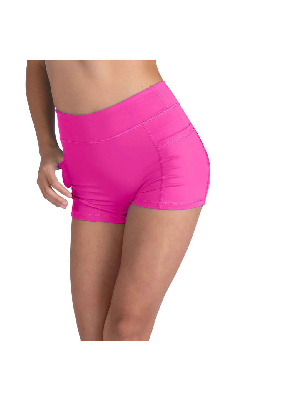 Danznmotion High Waist Shorts w/Pocket Girls