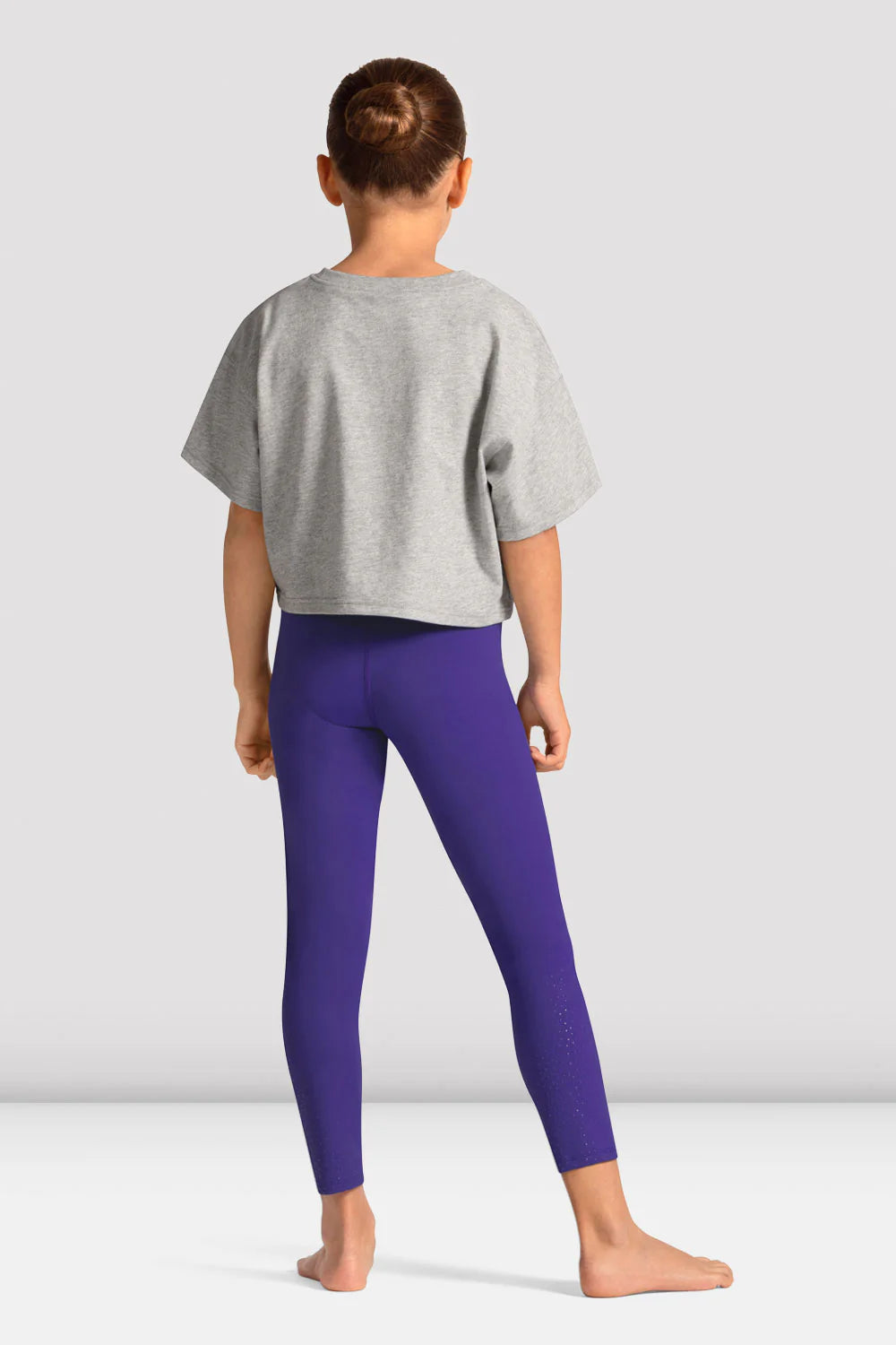 Mirella Celestia Crop Dance Print T Shirt - Girls