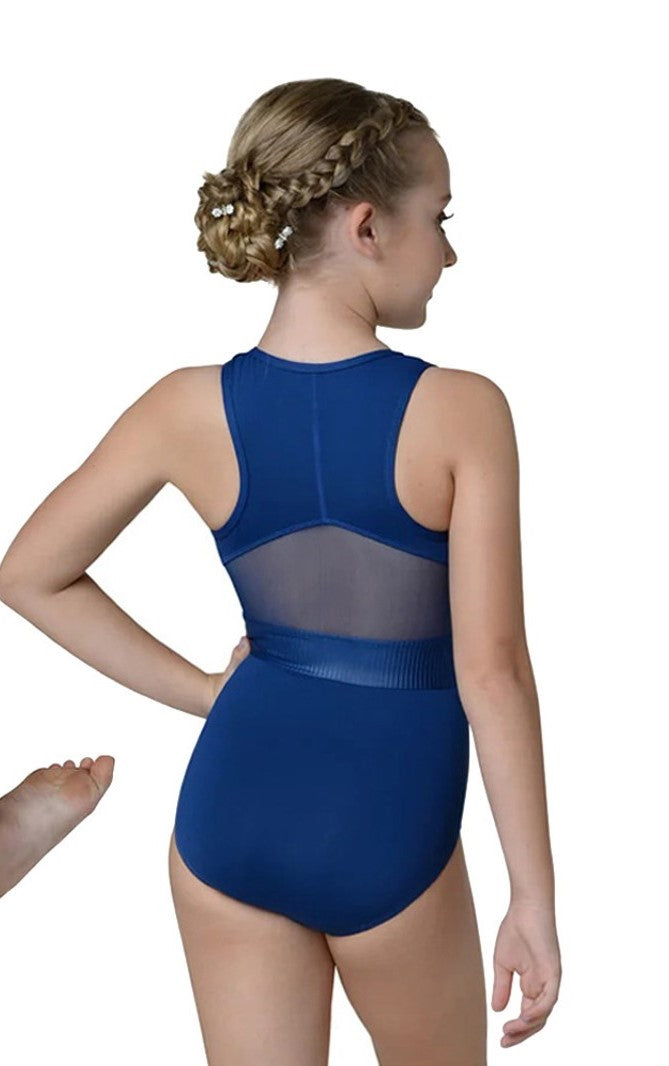 DANZNMOTION Kinsley Zip Front Leotard Girls