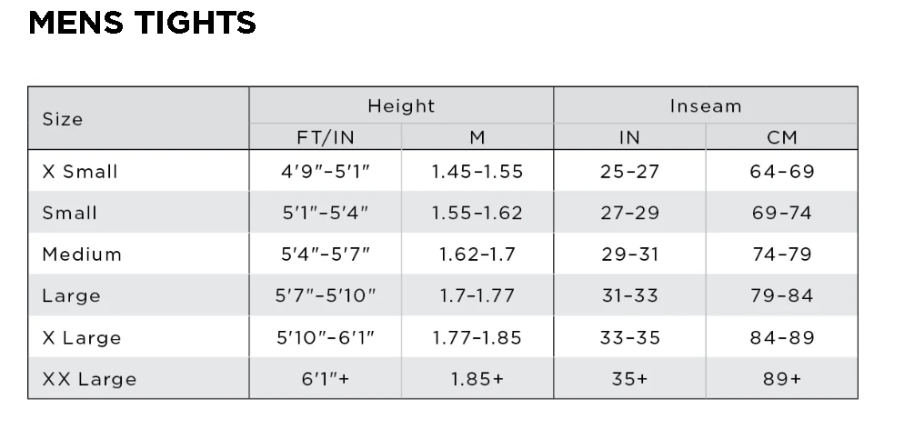 Capezio Footed Tights - Men's