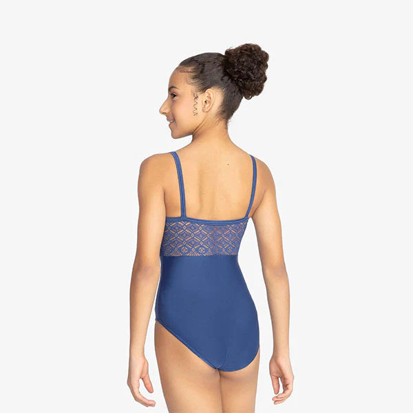 So Danca Lena Cami w/ Lace Overlay Girls