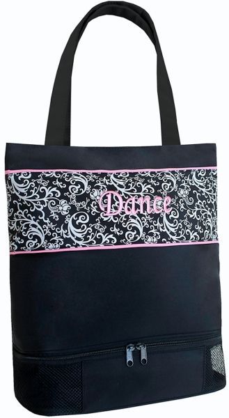 Sassi Designs Damask Tote Bag