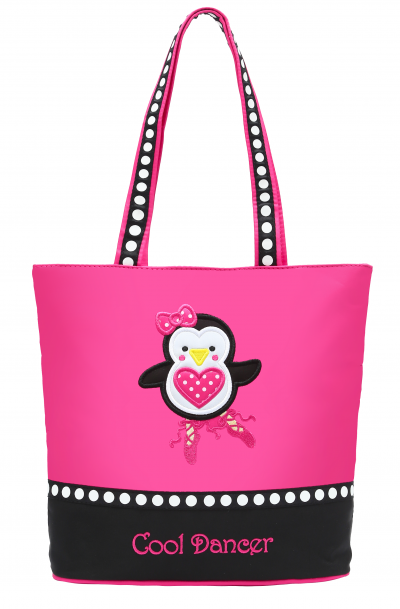 Sassi Designs Penguin Ballerina Tote Bag