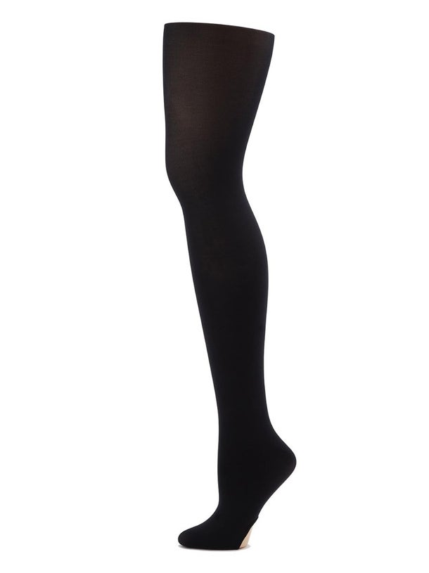 Capezio Ultra Soft Knit Waist Transition Tights - Womens