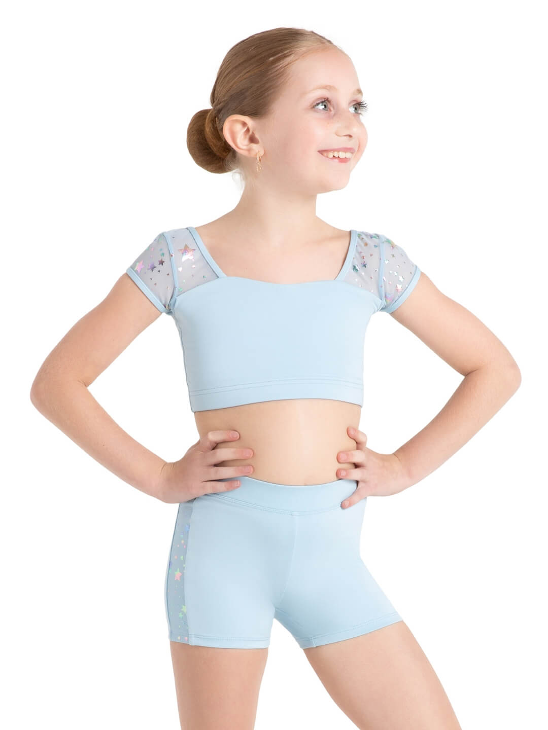 Capezio Star Struck Stardust Short - Girls