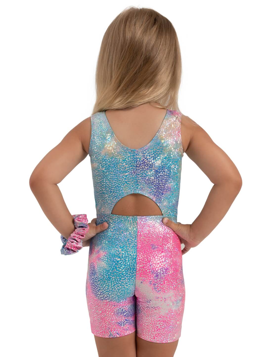 Capezio Unicorn Disco Stardust Biketard - Child