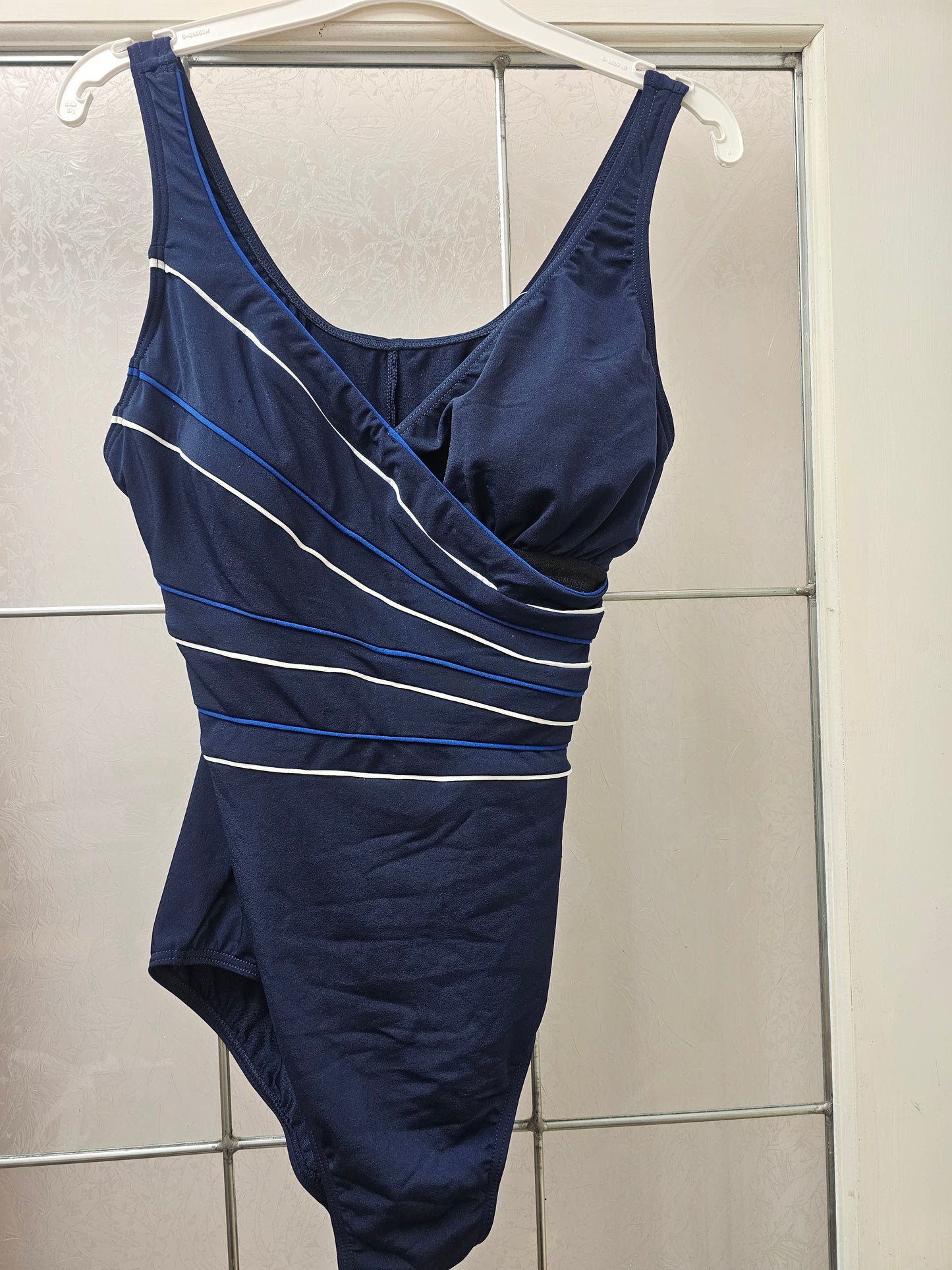 Finz Ladies Spliced Fan Tank 1-Piece Swimsuit