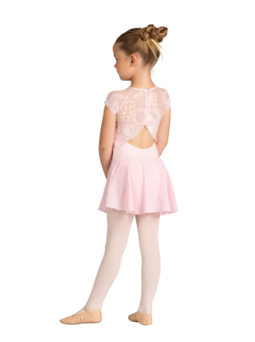 Danznmotion Cap Sleeve Lace Dress Childs