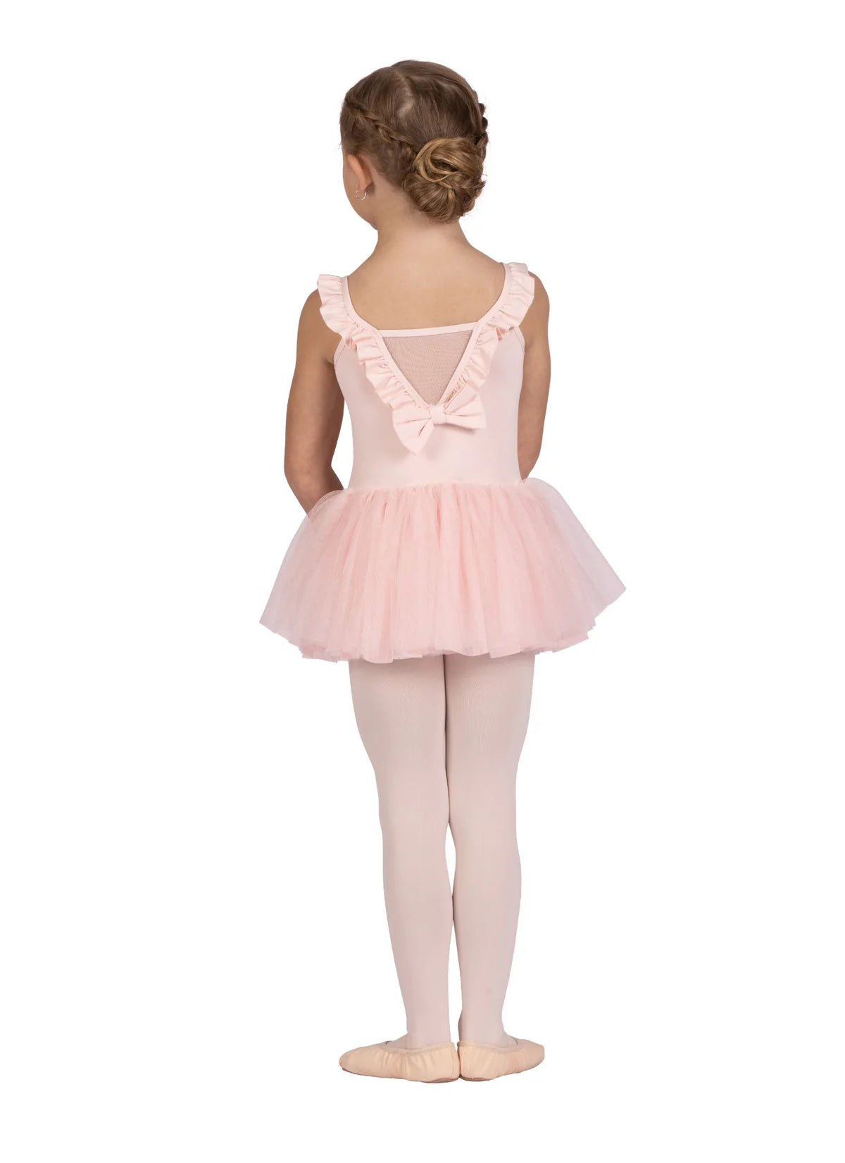 Danznmotion Ruffle Trim Dress Girls