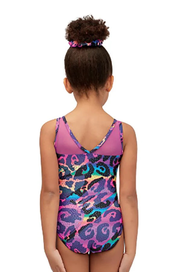 Mondor Sleeveless Leotard Leopard