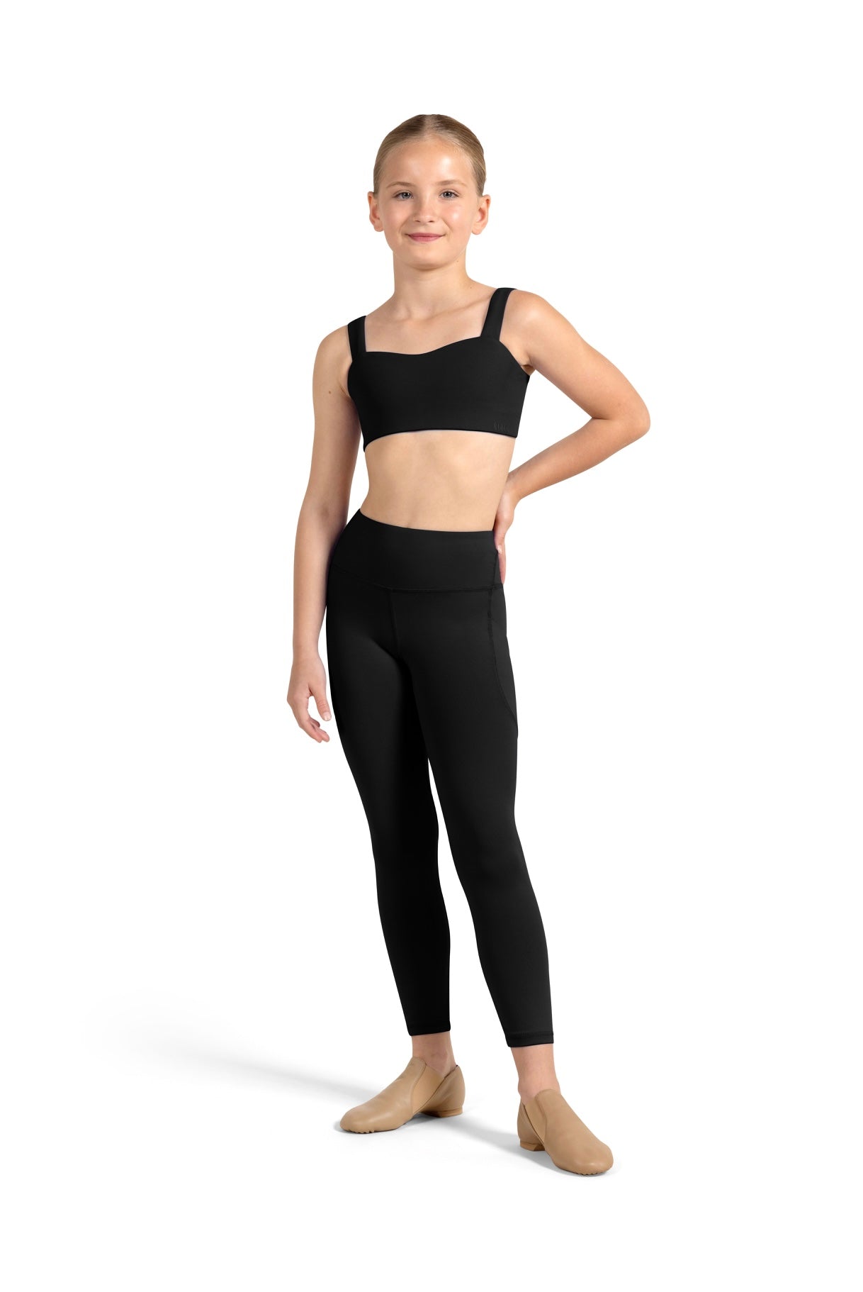 Bloch Fleur Panelled 7/8 Leggings