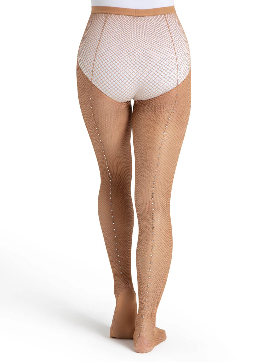 Capezio Professional Rhinestone Fishnet Tights