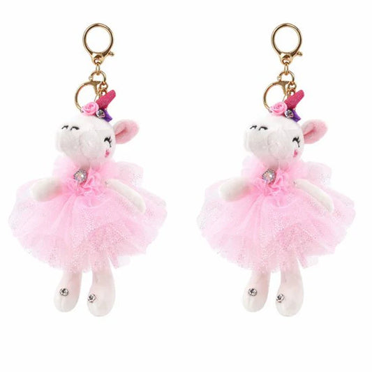Dasha Unicorn Ballerina Keychain