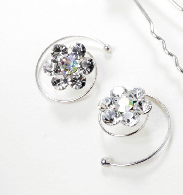 FH2 Screw In Flower Hair Bling