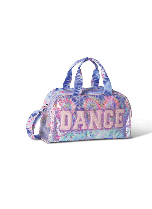 Danznmotion Groovy Sparkle Tie-Dye Duffle Bag