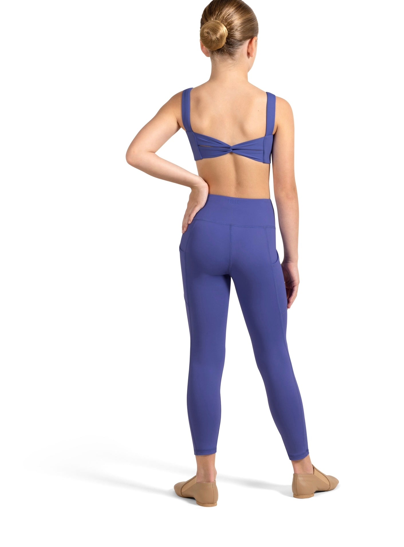 Bloch Fleur Panelled 7/8 Leggings
