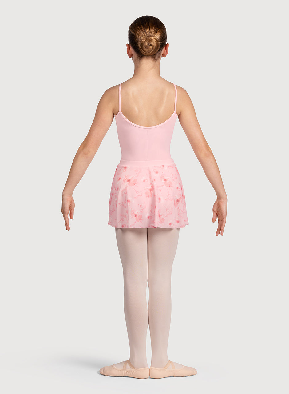 Bloch Petal Print Printed Mesh Skirt