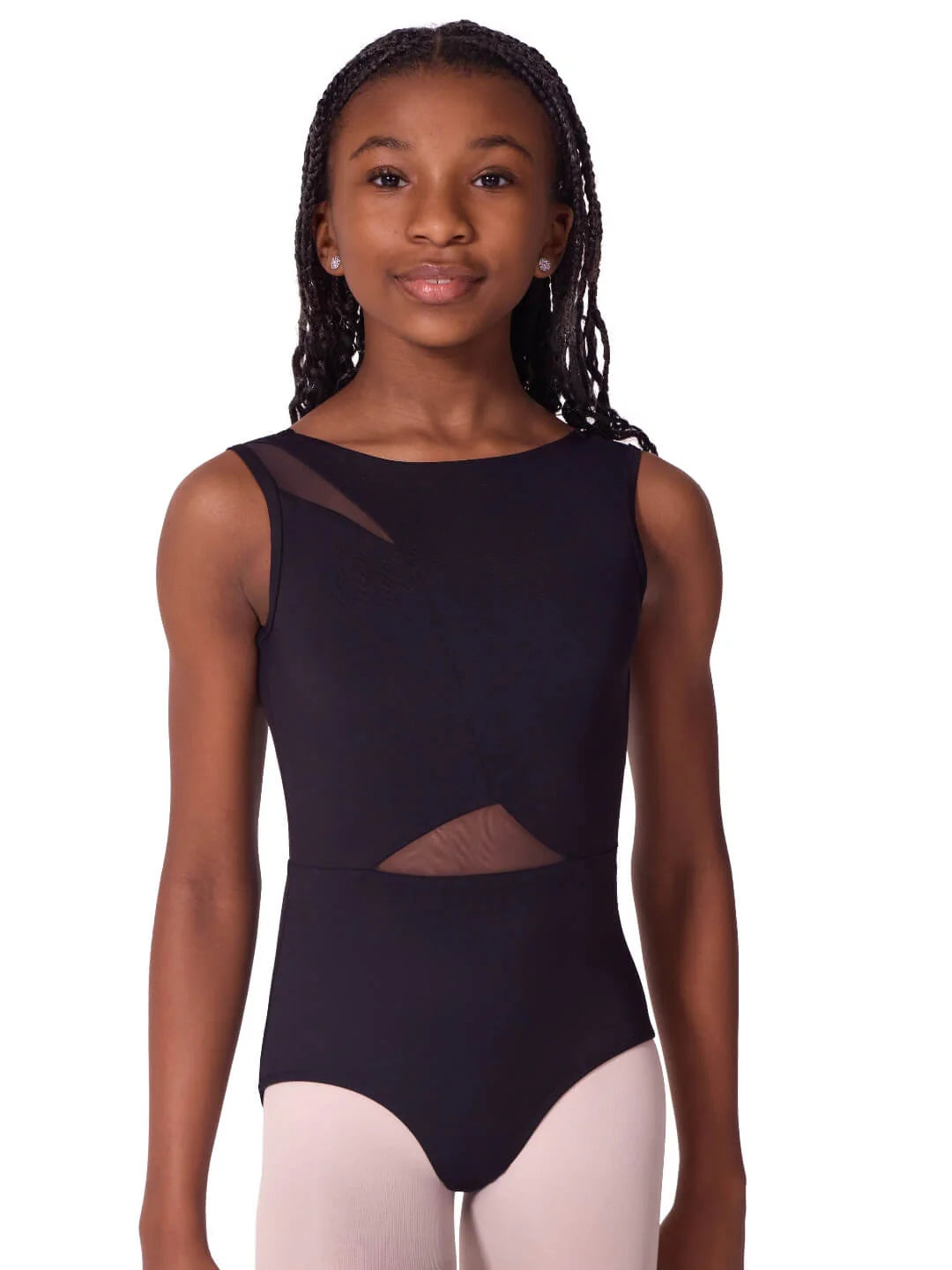 Capezio Soft Elegance Asymmetrical Boat Neck Leotard Tween