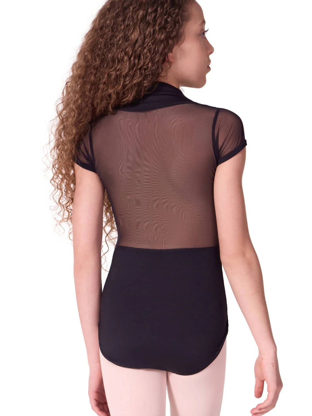 Capezio Soft Elegance Corset Short Sleeve Leotard - Tween
