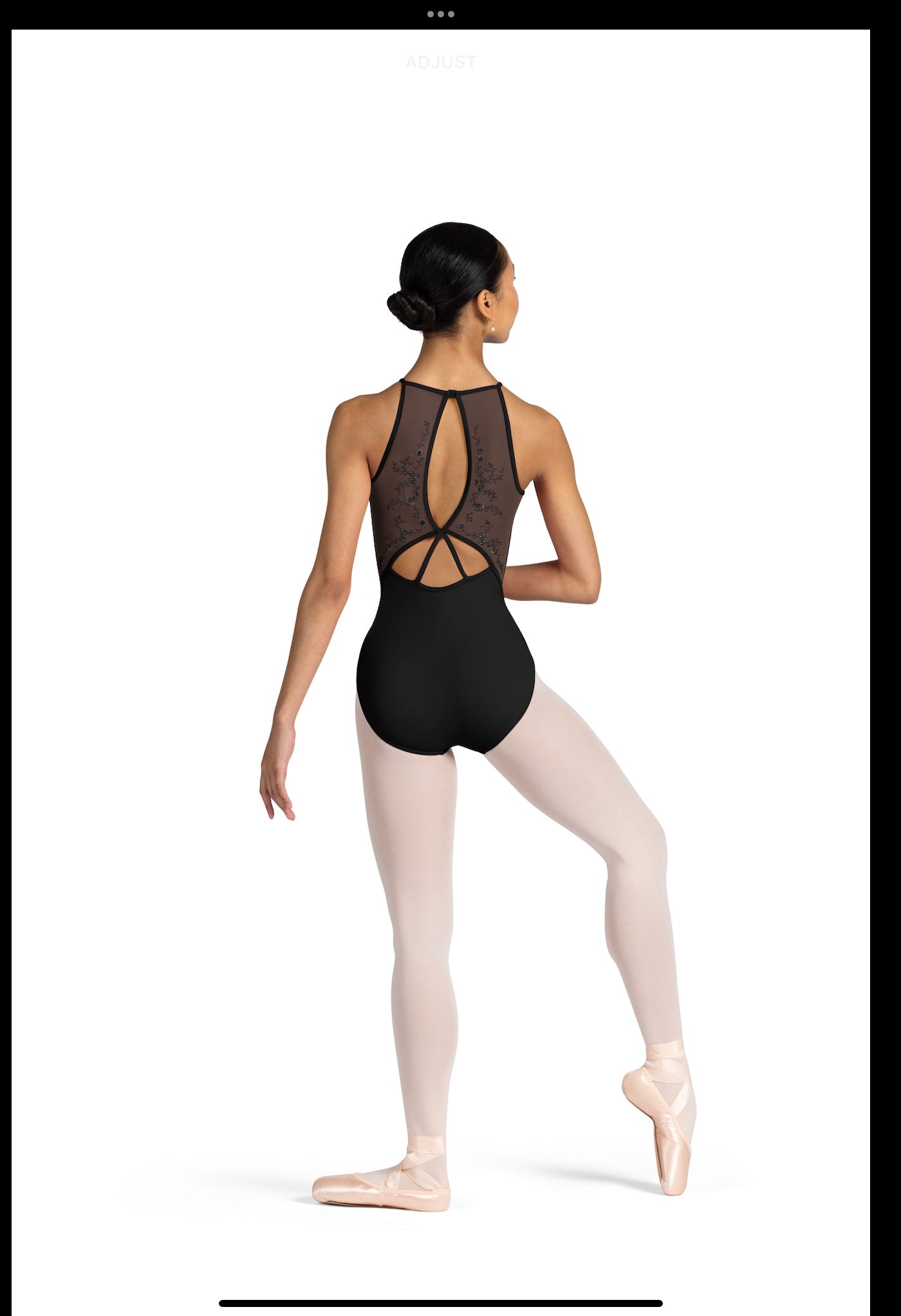 Bloch Fleur High Neck Leo