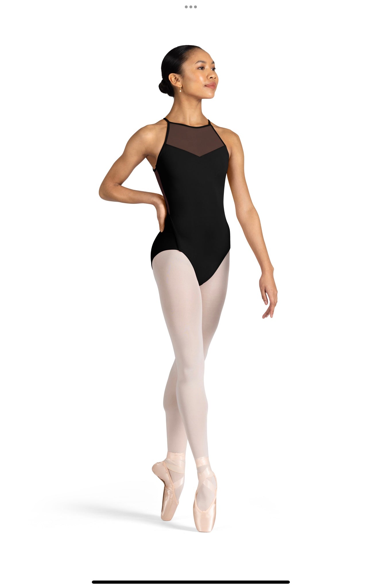 Bloch Fleur High Neck Leo