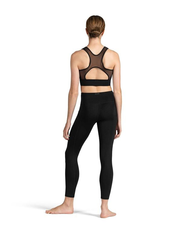 Bloch Fleur Zip Front Crop Top