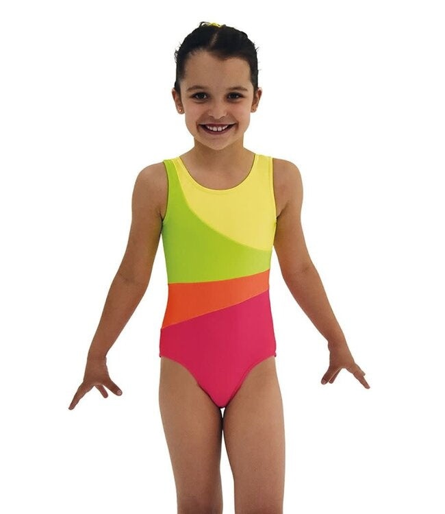 Mondor Sleeveless Gymnastics Leo - Girls