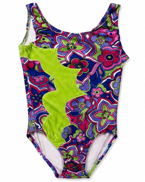 Mondor Assorted Velvet Gymnastics Leotards- Girl’s