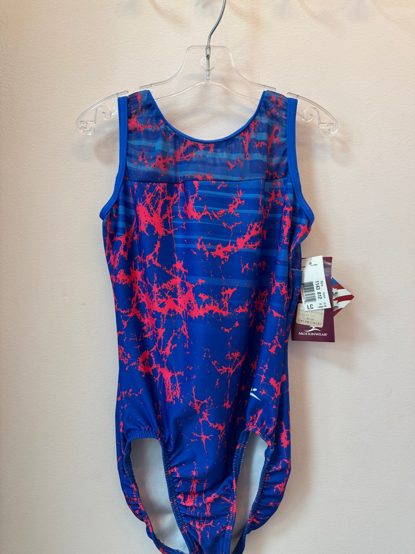 MOTIONWEAR SIGNATURE PINK AND BLUE LEO