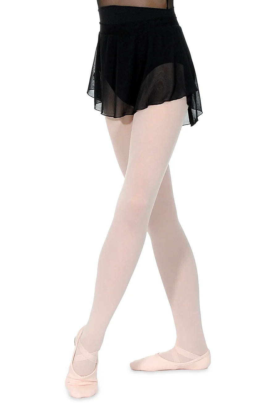 So Danca Elle Mesh Pull On Skirt Girls