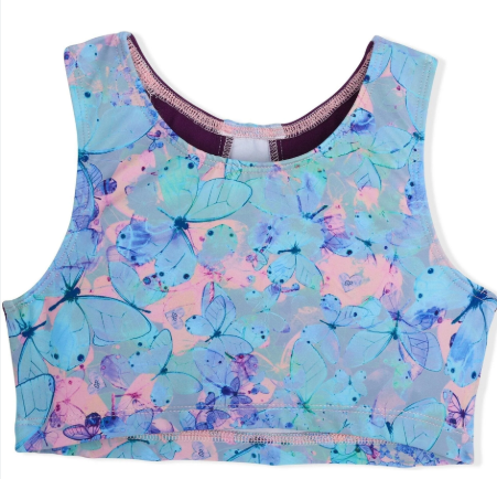 Girl Power Sport Bra Crop Top