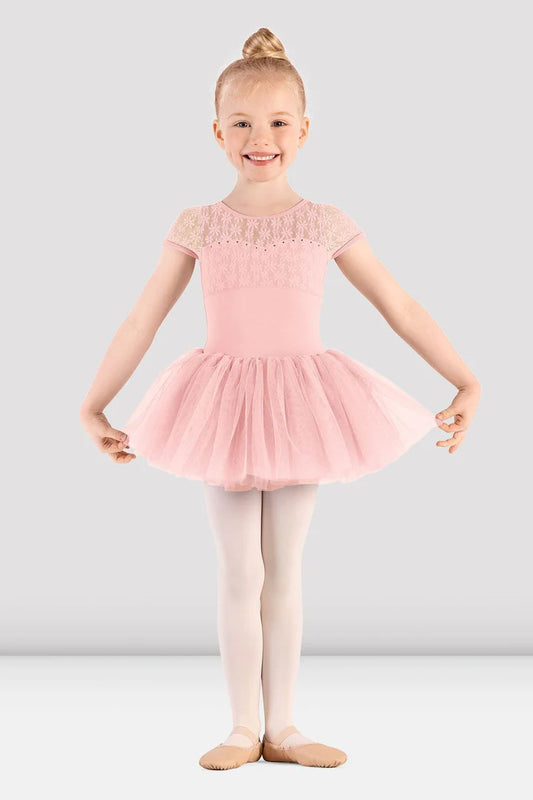Mirella Majesty Cap Sleeve Tutu Dress Girls
