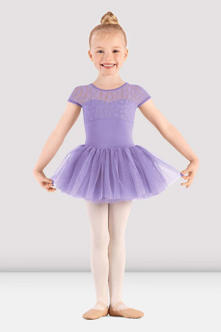 Mirella Majesty Cap Sleeve Tutu Dress Girls