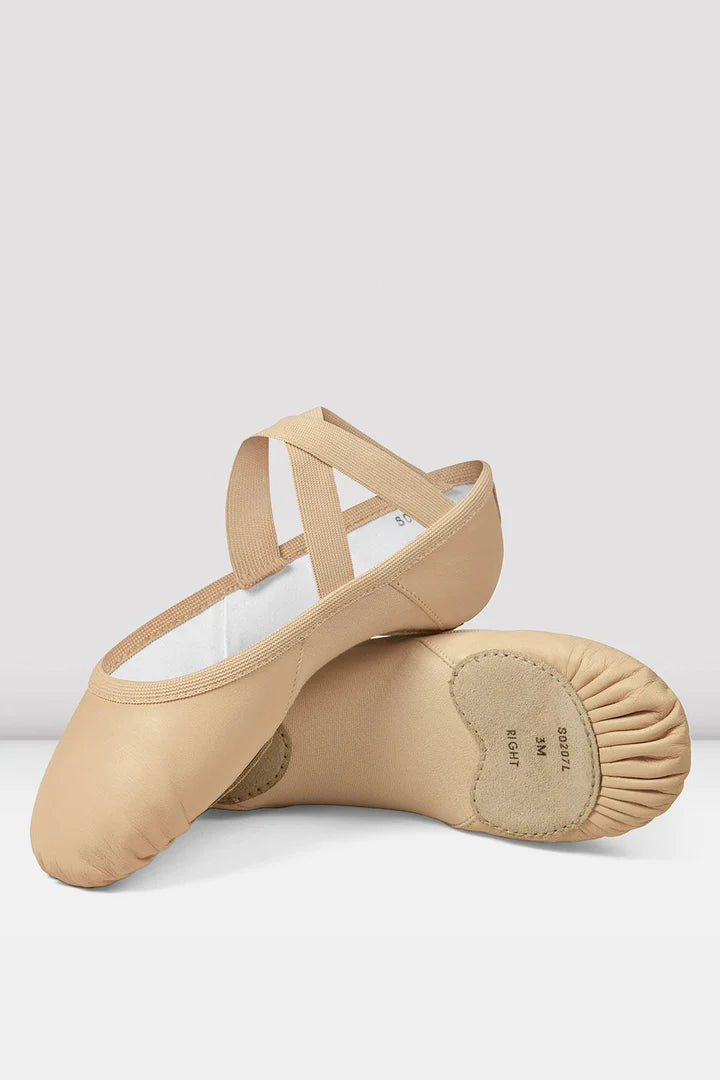 Bloch Enhance Split Sole Leather Ballet Shoes Ladies