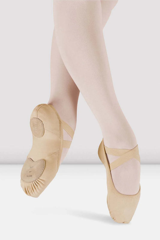 Bloch Elation Canvas Ballet Shoes Ladies