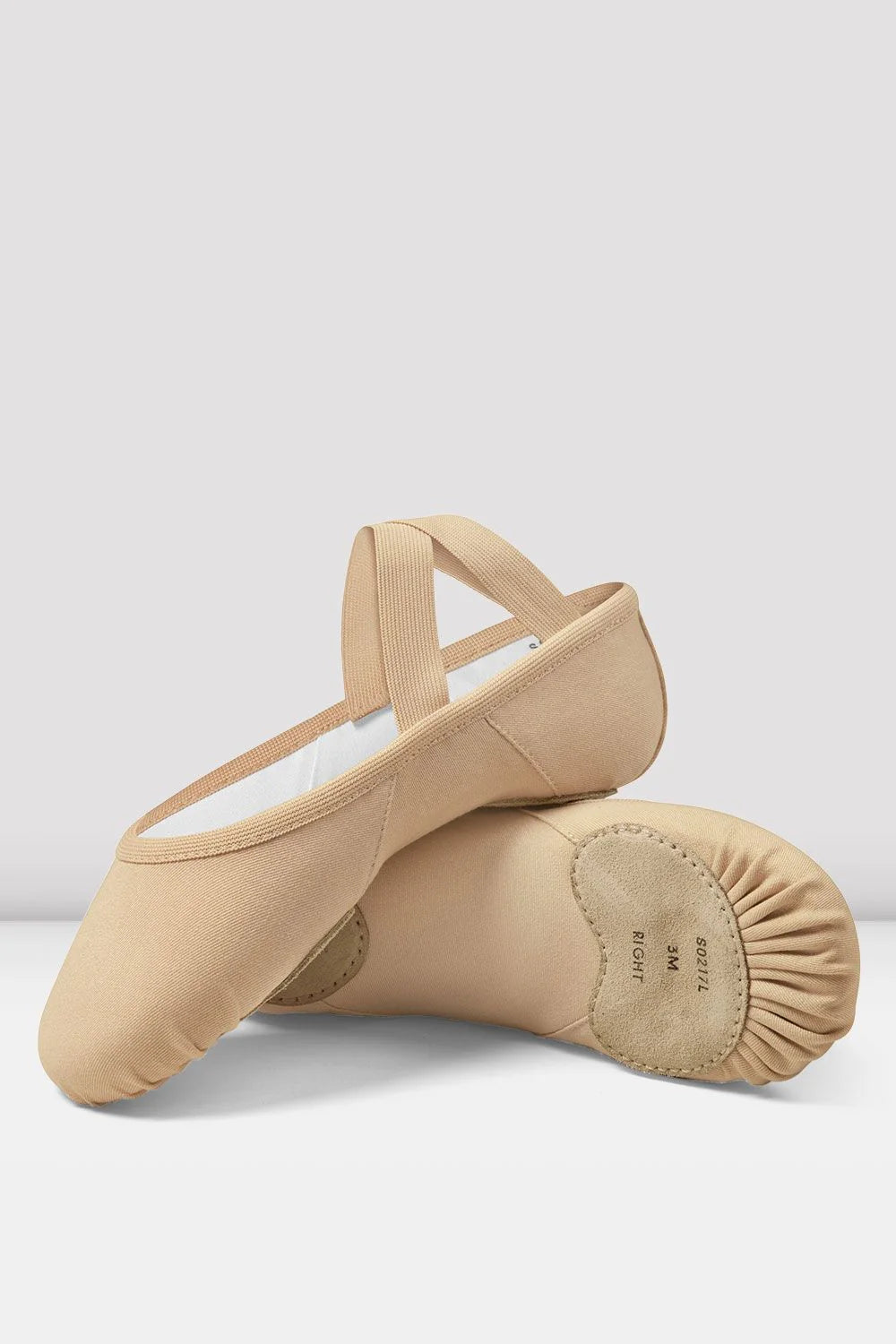 Bloch Elation Canvas Ballet Shoes Ladies
