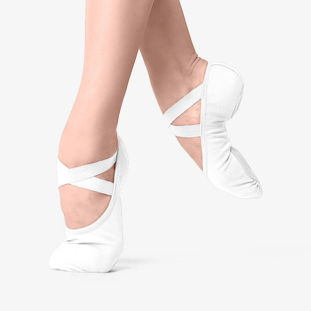 So Danca Stretch Canvas Split Sole Ballet Slipper Ladies