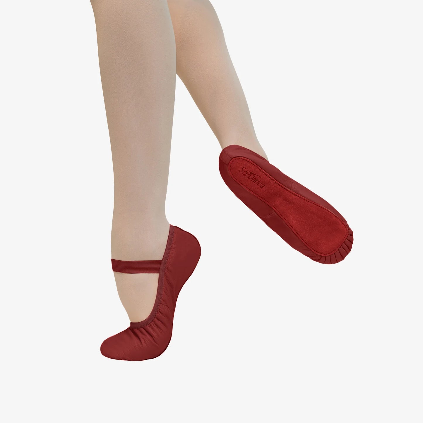 So Danca Bella Leather Ballet Slipper Ladies