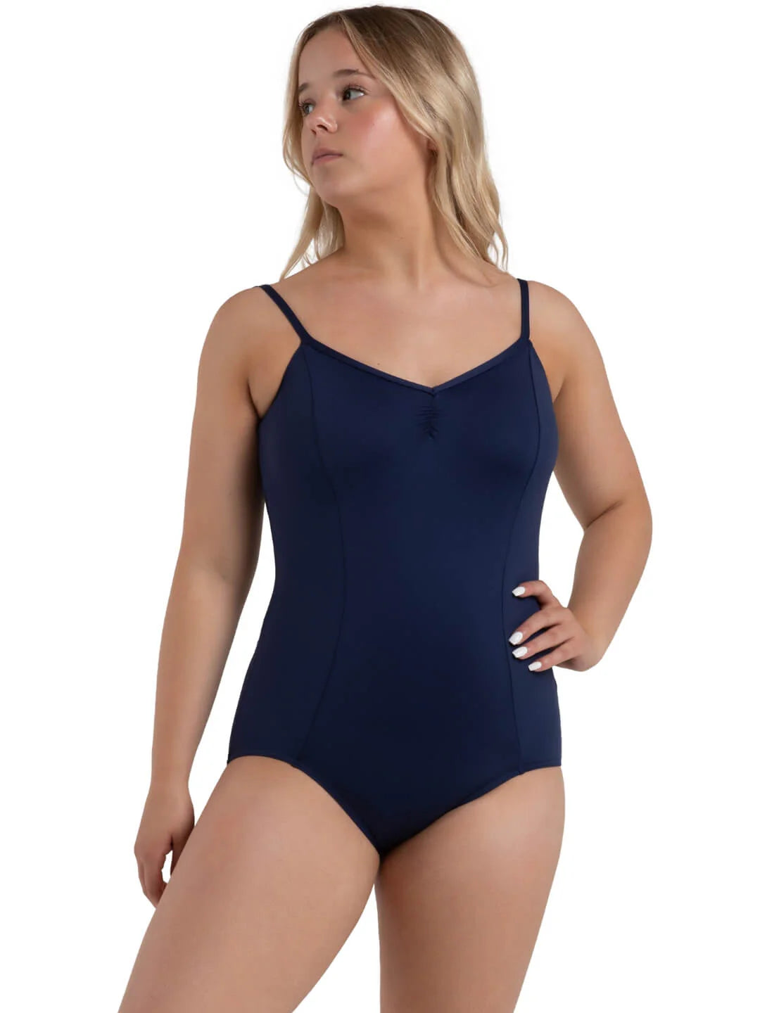 Capezio Dual Pinch Camisole Leotard with Princess Seams, Adjustable Straps and Bratek®