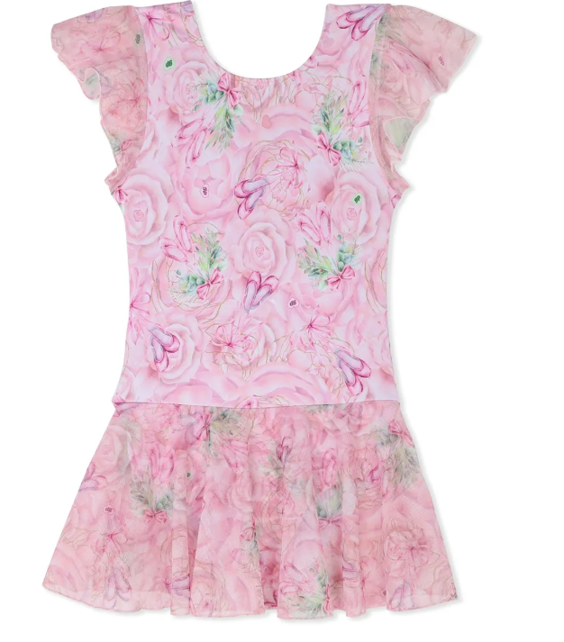 Girl Power Sport Ballet Bows Dance Dress